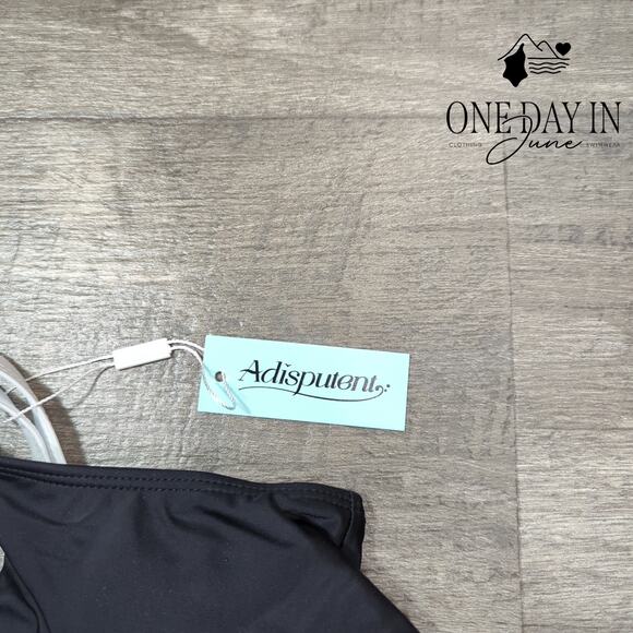 Adisputent Crop Bikini Swimsuit Size M - Picture 4 of 7